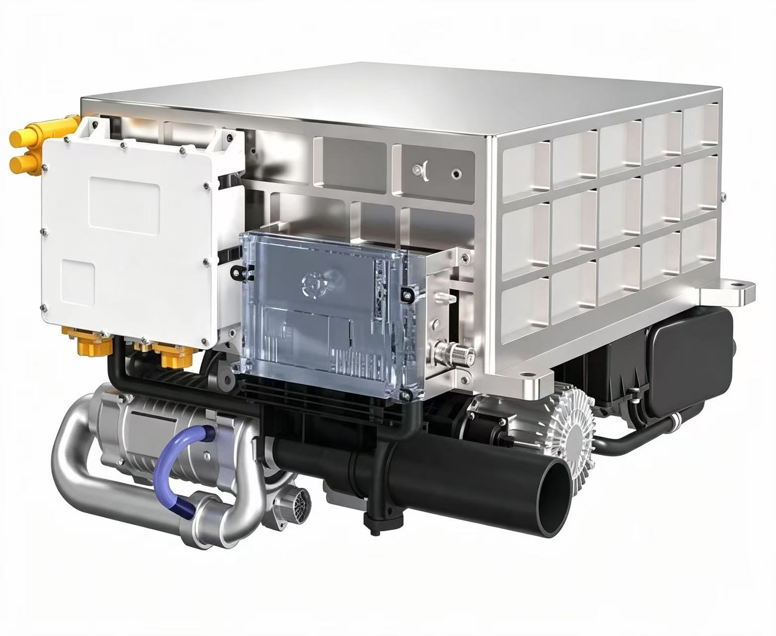 Fuel cell vehicle engine