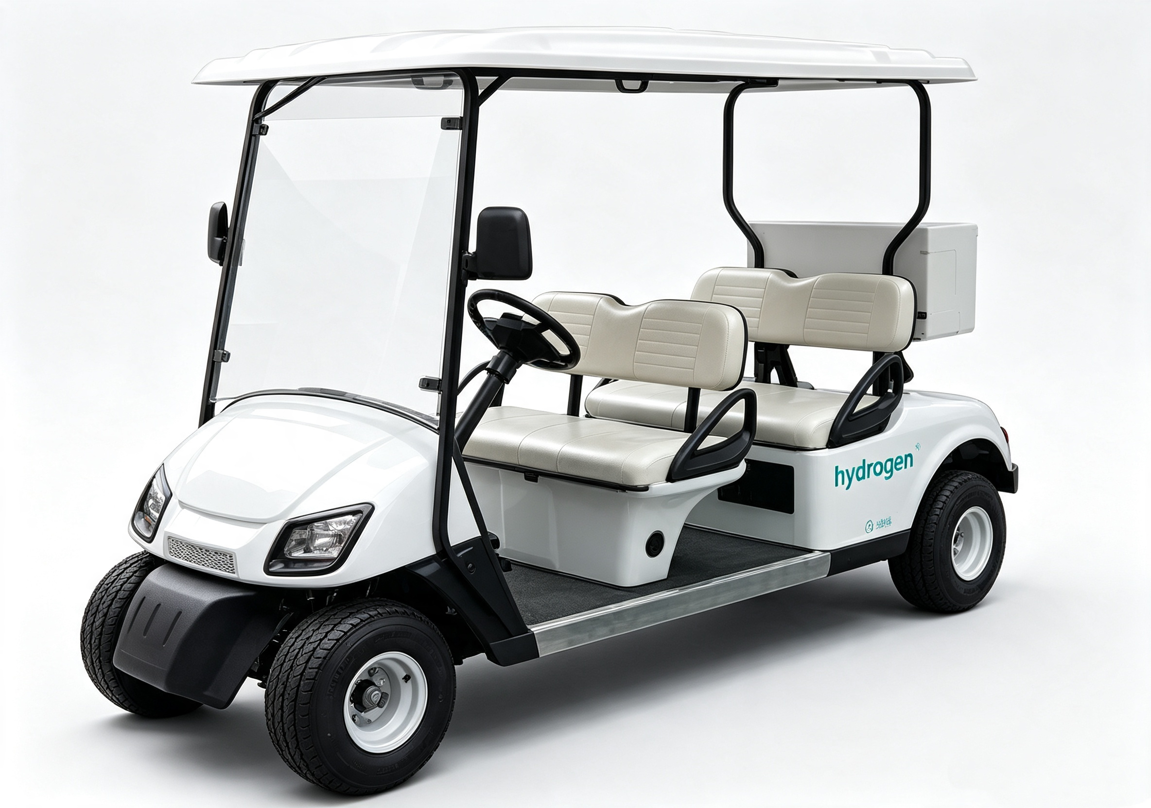 Hydrogen sightseeing and patrol car for parks and campuses